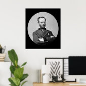 William Tecumseh Sherman Poster (Thuiskantoor)