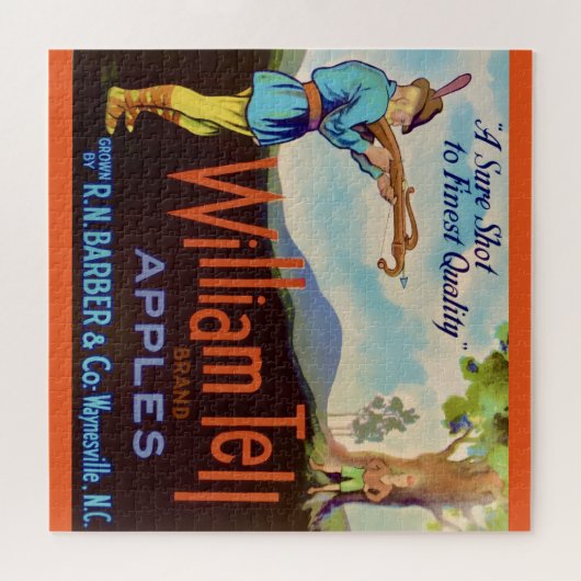 William Tell Apples 20x20 Legpuzzel (Horizontaal)