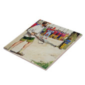 William Tell, van 'Peeps in het verleden', publici Tegeltje (Zijkant)