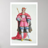 William the Conqueror (1027-87), uit 'Receuil des' Poster (Voorkant)