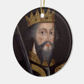  William The Conqueror Portret Keramisch Ornament (Links)