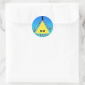 "William the SPOOKY Pyramid" sticker 2 (Tas)