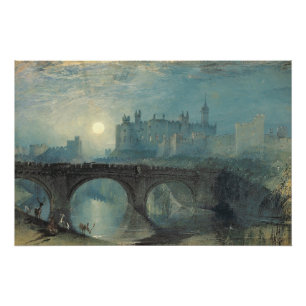 William Turner Alnwick Castle Perfect Poster