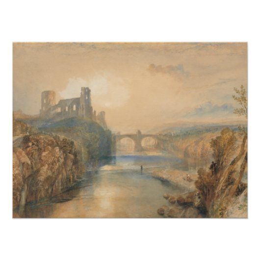 William Turner Barnard Castle Perfect Poster (Voorkant)