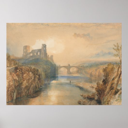 William Turner Barnard Castle Poster (Voorkant)