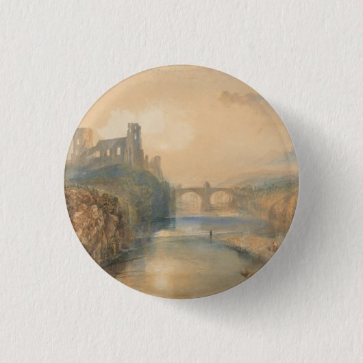 William Turner Barnard Castle Ronde Button 3,2 Cm (Voorkant)