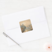 William Turner Barnard Castle Vierkante Sticker (Envelop)