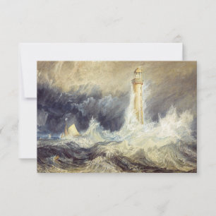 William Turner - Bell Rock Lighthouse Bedankkaart