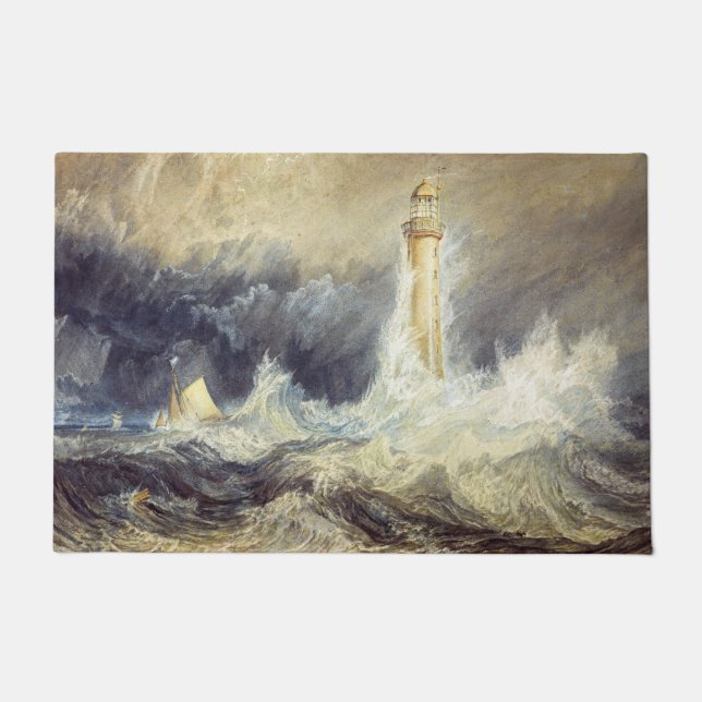 William Turner - Bell Rock Lighthouse Deurmat (Voorkant)