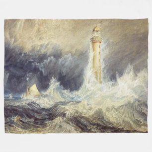 William Turner - Bell Rock Lighthouse Fleece Deken