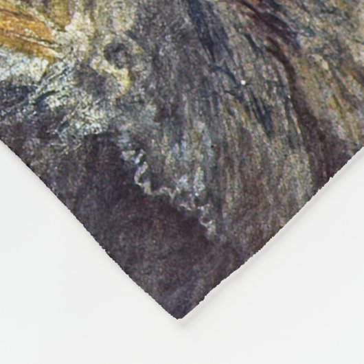 William Turner - Bell Rock Lighthouse Fleece Deken (Hoek)