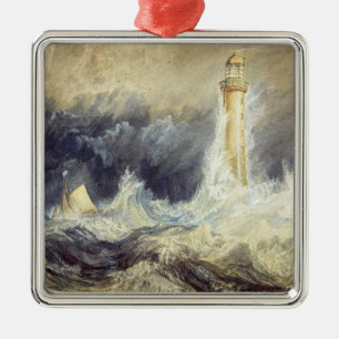 William Turner - Bell Rock Lighthouse Metalen Ornament