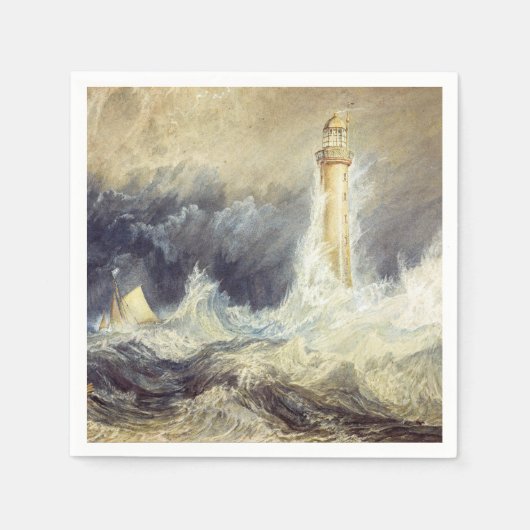 William Turner - Bell Rock Lighthouse Servet (Voorkant)