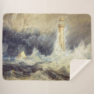William Turner - Bell Rock Lighthouse Sherpa Deken