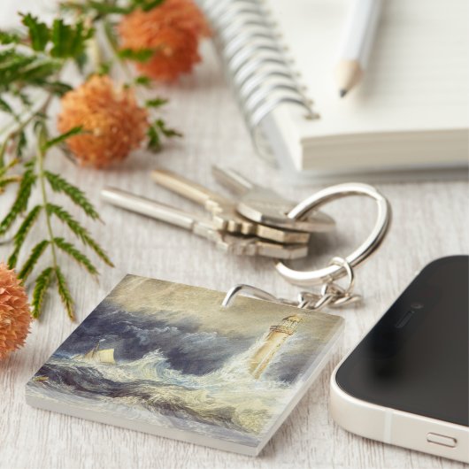 William Turner - Bell Rock Lighthouse Sleutelhanger (Voorkant Rechts)