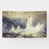 William Turner - Bell Rock Lighthouse Spandoek (Horizontaal)
