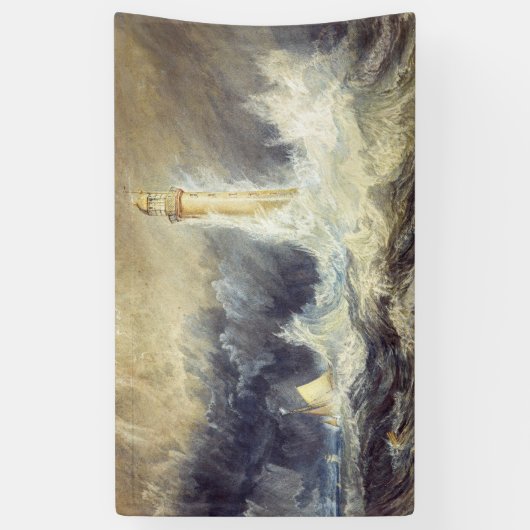 William Turner - Bell Rock Lighthouse Spandoek (Verticaal)