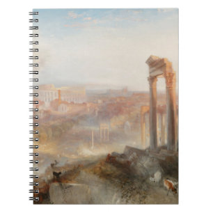 William Turner British - Modern Rome-Campo Vaccino Notitieboek