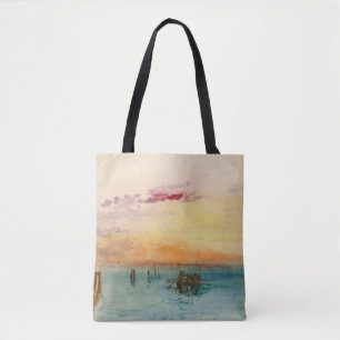 William Turner - De lagune nabij Venetië op zonson Draagtas