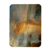 William Turner - De verbranding van het Parlement Magneet (Verticaal)