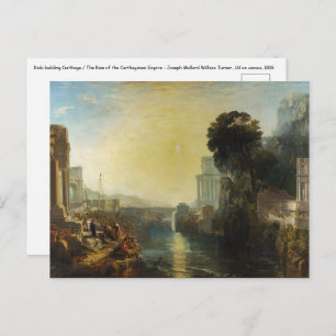 William Turner - Dido gebouw Carthago Briefkaart