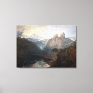 William Turner - Kilgarren Castle, Pembrokeshire Canvas Afdruk