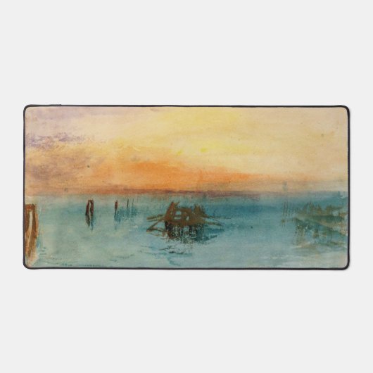 William Turner - La lagune près de Venise au couch (Recto)