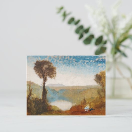 William Turner - Lake Nemi Briefkaart (Staand voorkant)