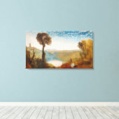 William Turner - Lake Nemi Canvas Afdruk (Insitu (Houten vloer))