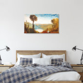 William Turner - Lake Nemi Canvas Afdruk (Insitu (Slaapkamer))
