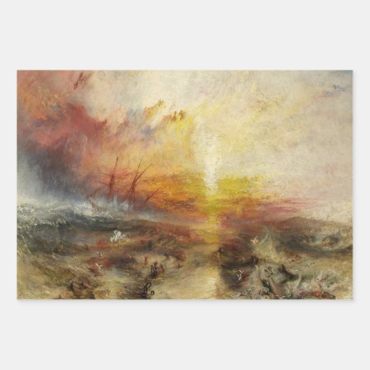 William Turner - Masterstuks Selection Inpakpapier Vel (Voorkant 3)