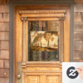 William Turner - Mortlake Terrace Raamsticker (Huis Deur)