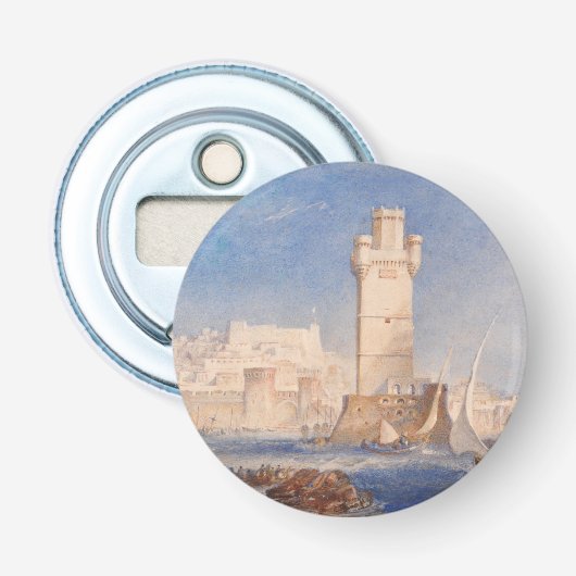 William Turner Rhodes Button Flesopener (Voorkant)