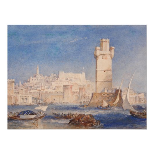 William Turner Rhodes Perfect Poster (Voorkant)