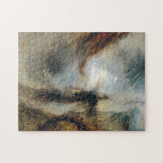 William Turner - Sneeuw Storm Legpuzzel (Horizontaal)