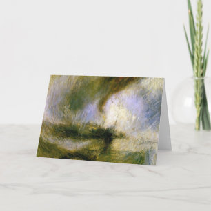 william turner - sneeuwstorm kaart