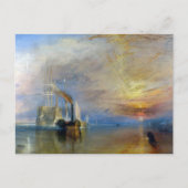 William Turner - The Fighting Temeraire Briefkaart (Voorkant)