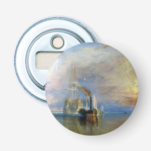 William Turner - The Fighting Temeraire Button Flesopener