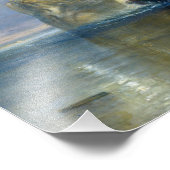 William Turner - The Fighting Temeraire Foto Afdruk (Hoek)