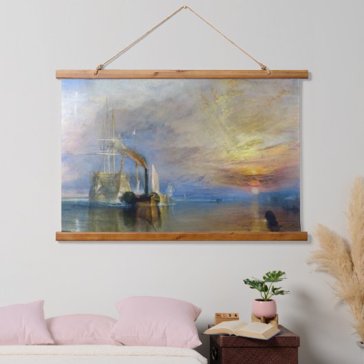 William Turner - The Fighting Temeraire Hangend Wandkleed (Slaapkamer)