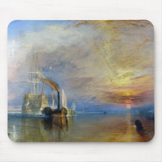 William Turner - The Fighting Temeraire Muismat (Voorkant)