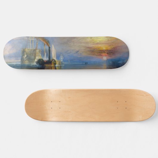 William Turner - The Fighting Temeraire Skateboard (Horizontaal)