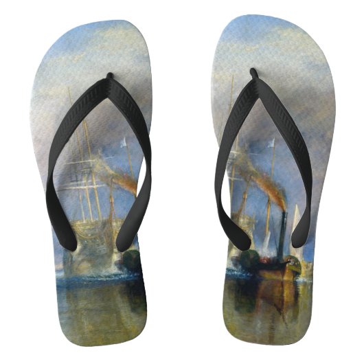 William Turner - The Fighting Temeraire Teenslippers (Voetbed)