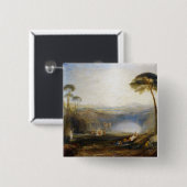 William Turner - The Golden Bough Vierkante Button 5,1 Cm (Voorkant /achterkant)