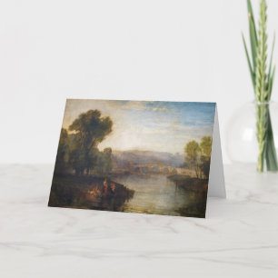 William Turner - Uitzicht van Richmond Hill en Bri Kaart