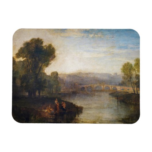 William Turner - Uitzicht van Richmond Hill en Bri Magneet (Horizontaal)