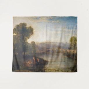 William Turner - Uitzicht van Richmond Hill en Bri Wandkleed