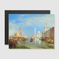 William Turner - Venetië, de Dogana Magnetic Kaart