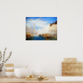 William Turner - Venetië, de Piazzetta Poster (Keuken)