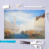 William Turner - Venetië, de Piazzetta Tissuepapier (Craft)